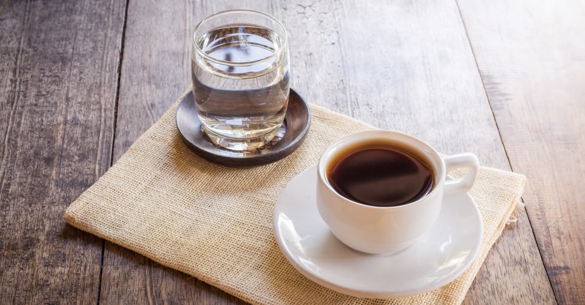 coffee-and-water